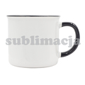 R85320.02 - Kubek z powłoką sublimacyjną Ars 400 ml, czarny