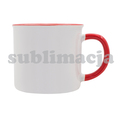 R85320.08 - Kubek z powłoką sublimacyjną Ars 400 ml, czerwony